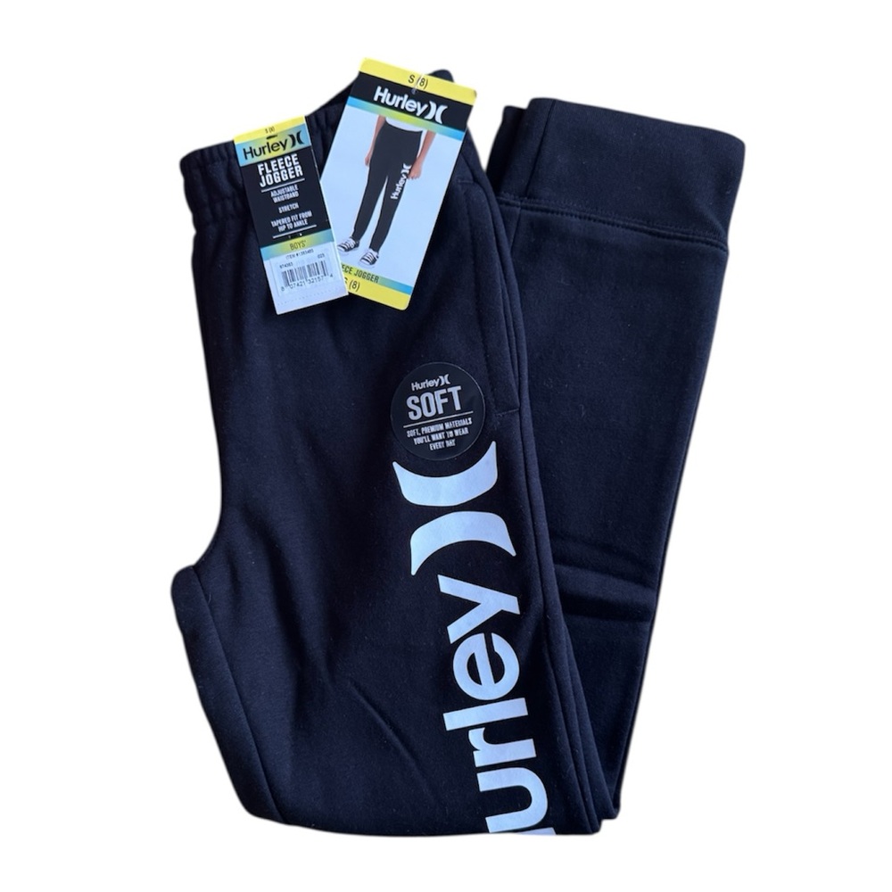 Hurley Youth Fleece Jogger Small NEW With Tags